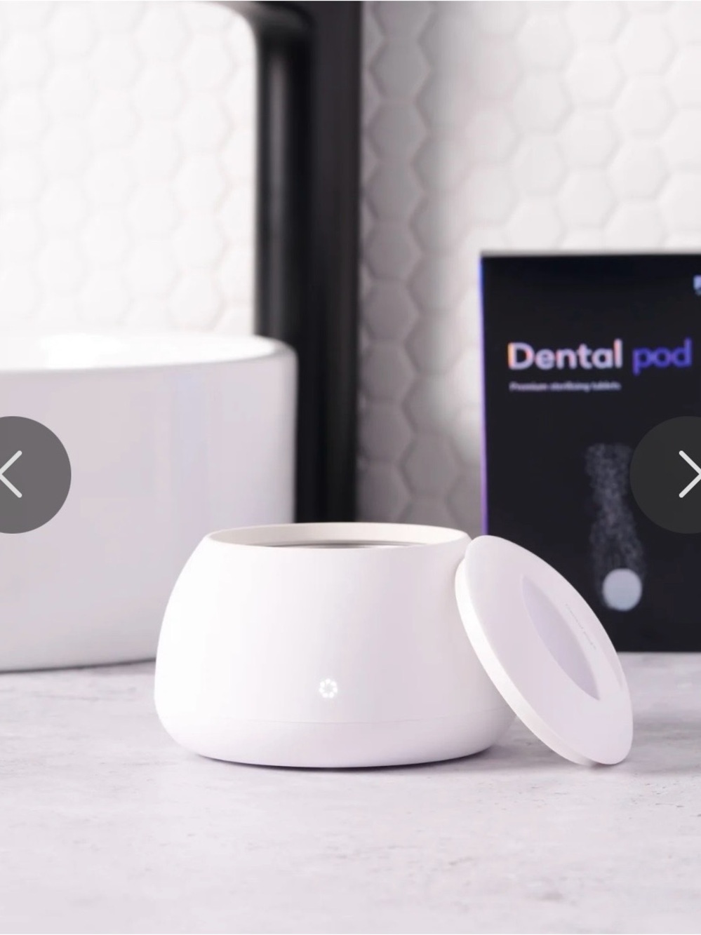 🦷 ZIMA Dental Pod Ultrasonic Cleaner